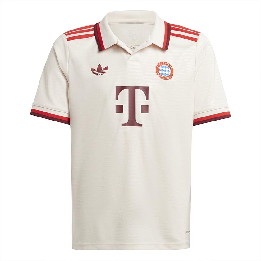 Adidas Bayern München Fotballdrakt 24/25 Barn Tredje