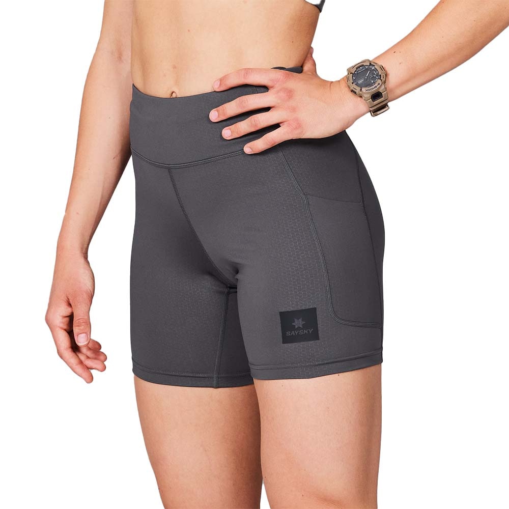 Saysky Combat+ Short Tights 7'' Dame Grå