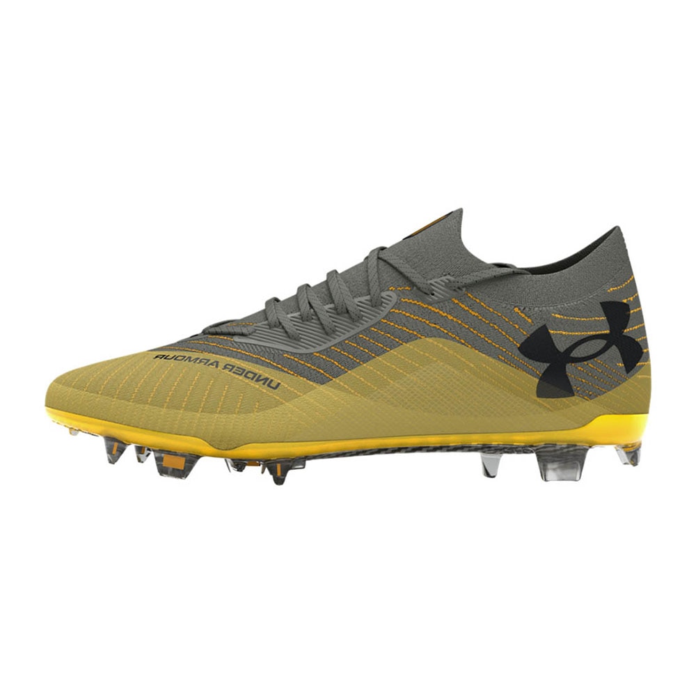 Under Armour Shadow Elite 2 FG Fotballsko Grå/Gul