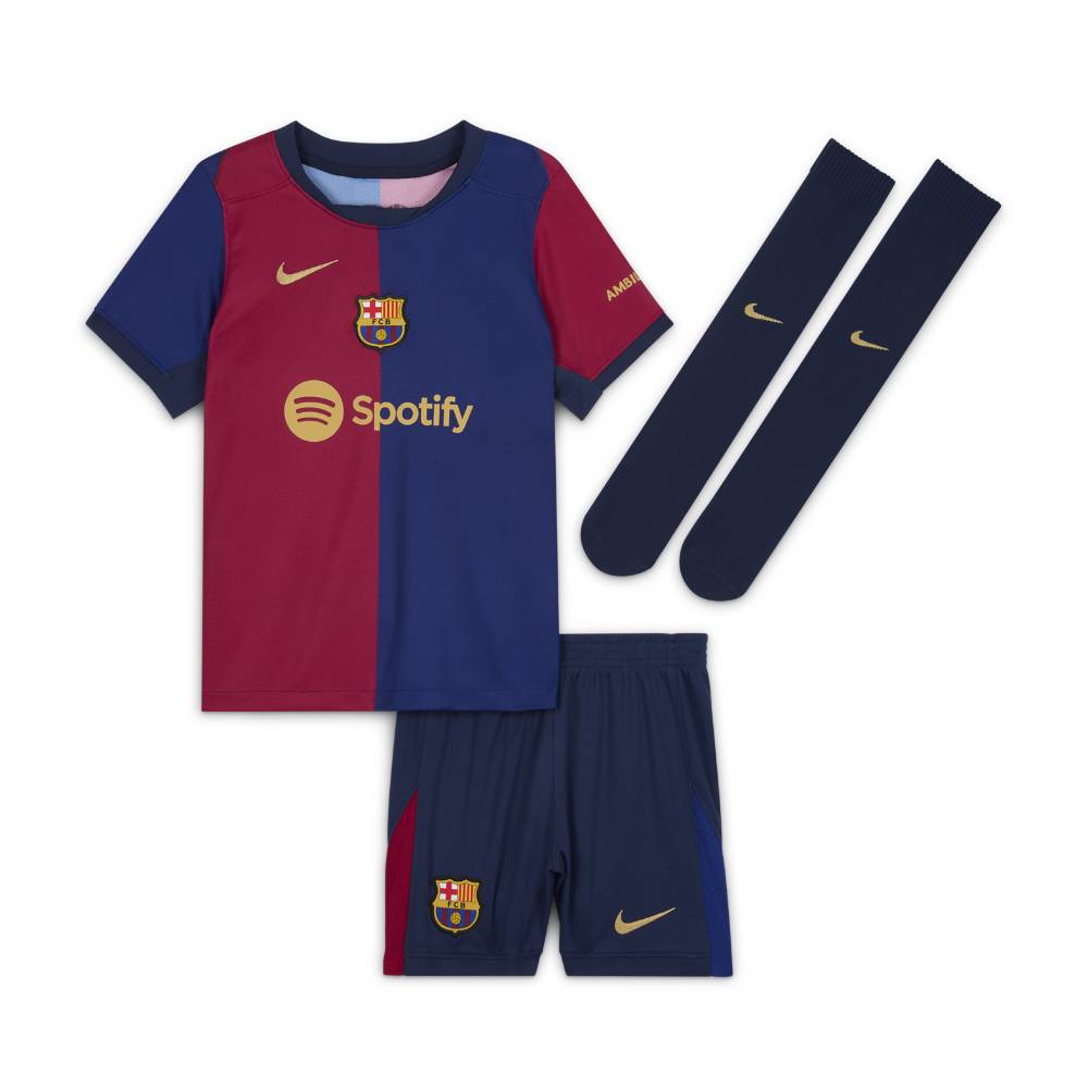 Nike FC Barcelona Draktsett 24/25 Barn Hjemme