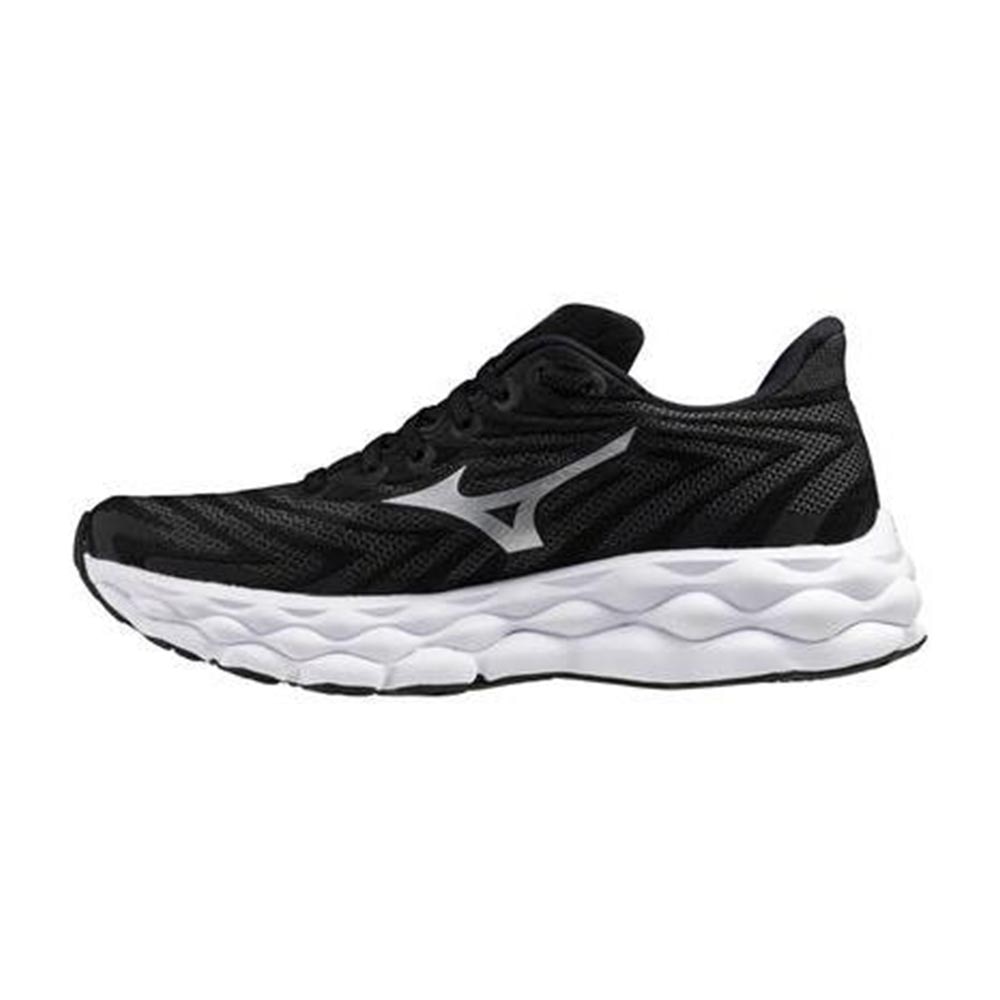 Mizuno Wave Sky 8 Joggesko Dame Sort/Hvit