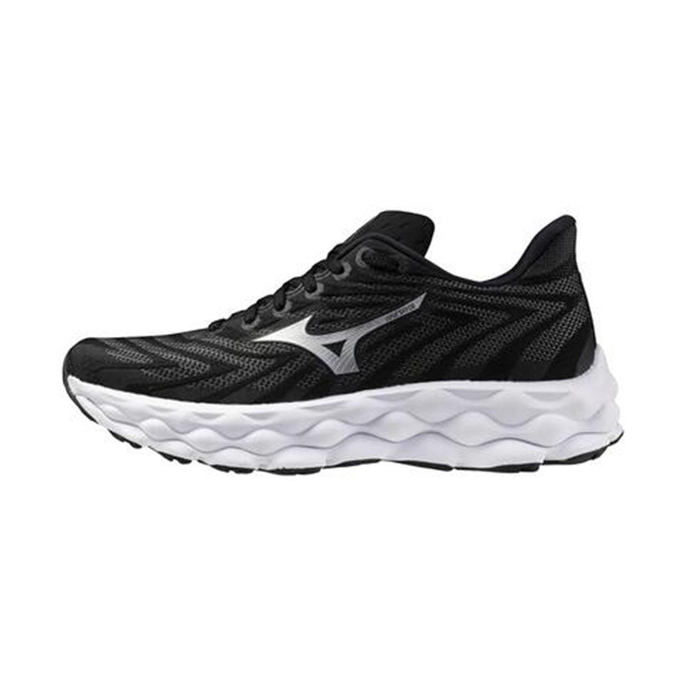 Mizuno Wave Sky 8 Joggesko Dame Sort/Hvit