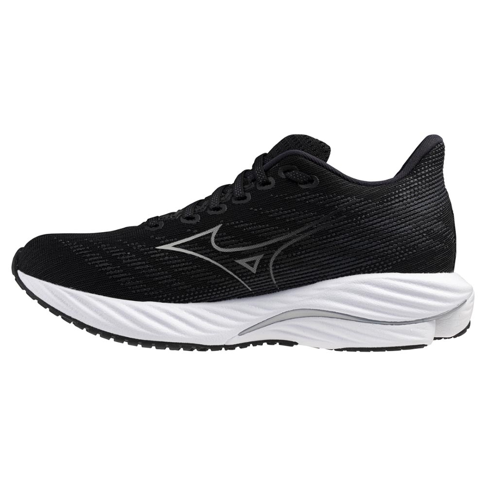 Mizuno Wave Rider 28 Joggesko Dame Sort/Hvit