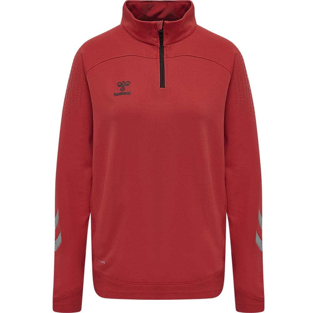 Hummel Lead Half Zip Treningsgenser Dame Rød