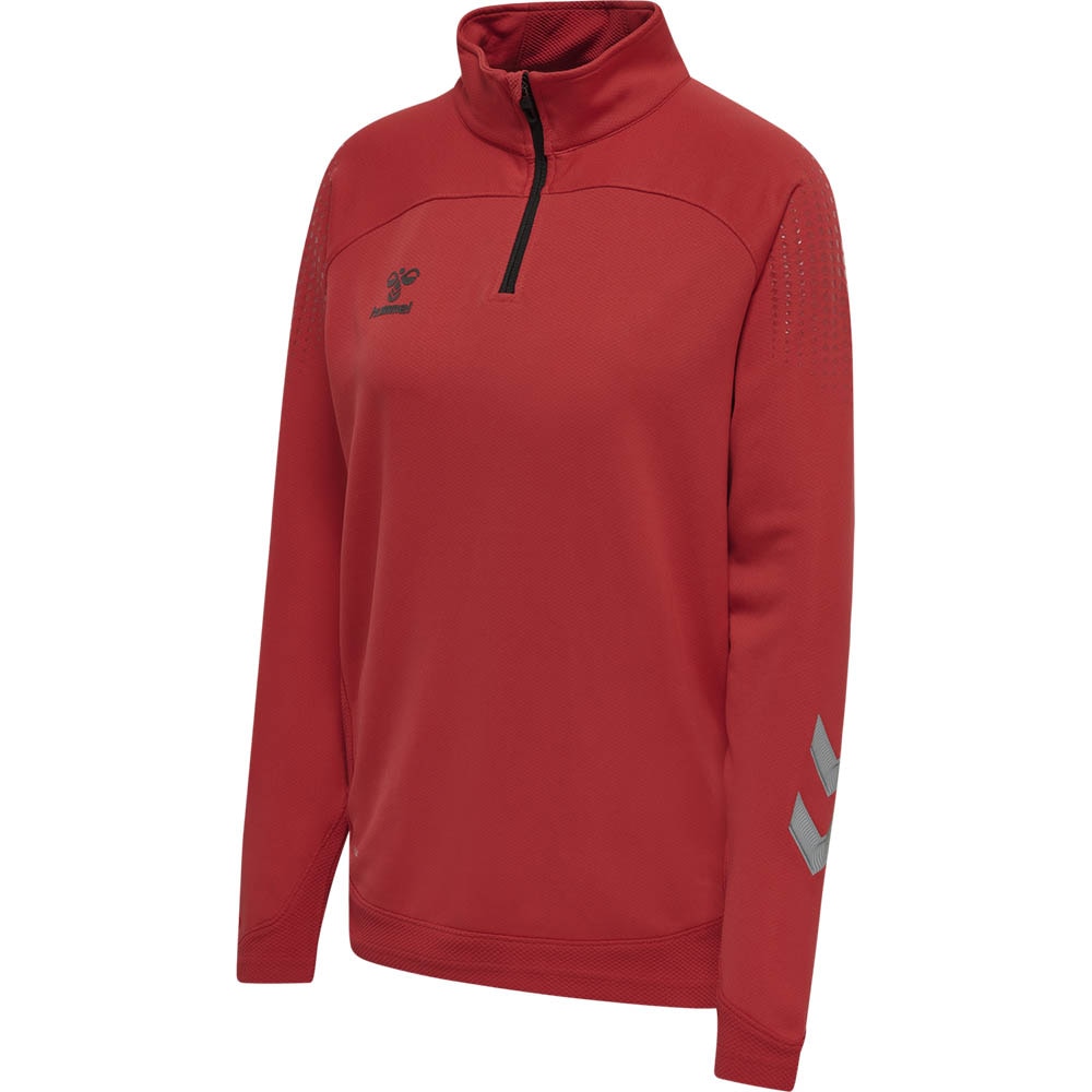 Hummel Lead Half Zip Treningsgenser Dame Rød