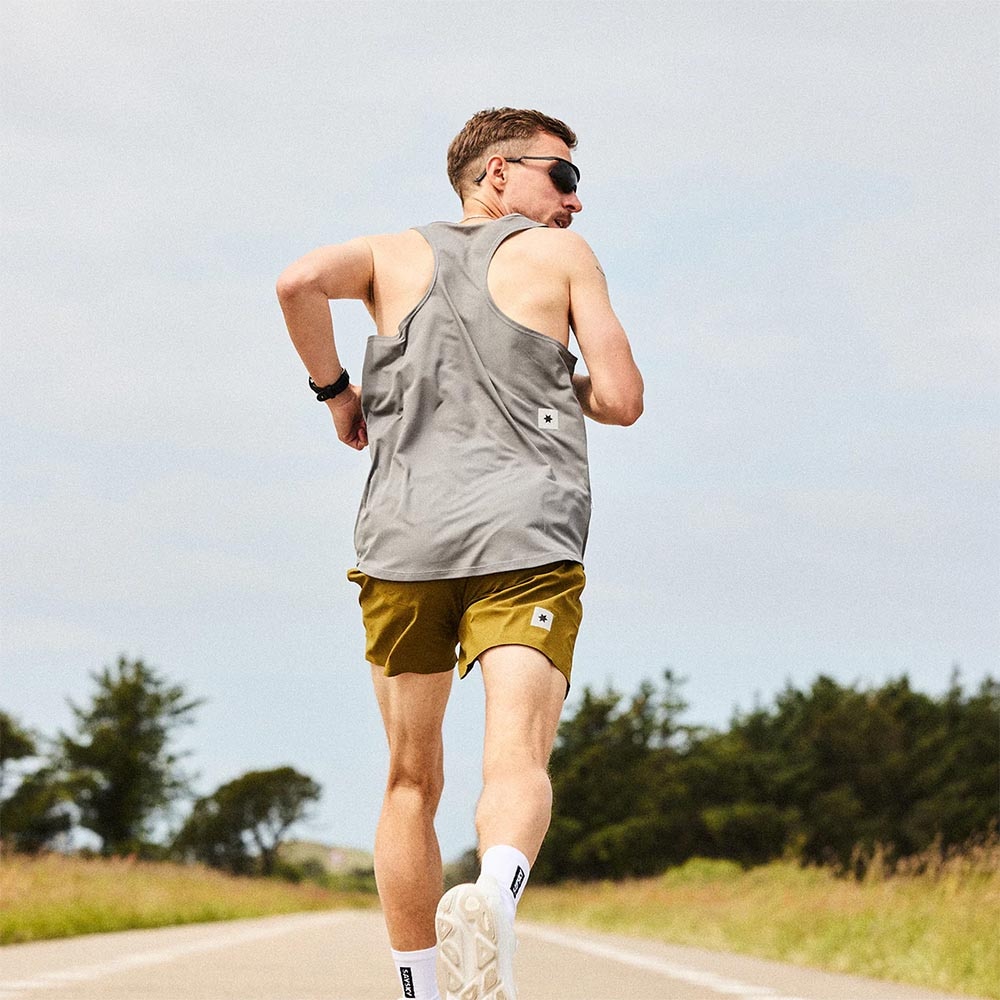 Saysky Clean Flow Singlet Herre Grå