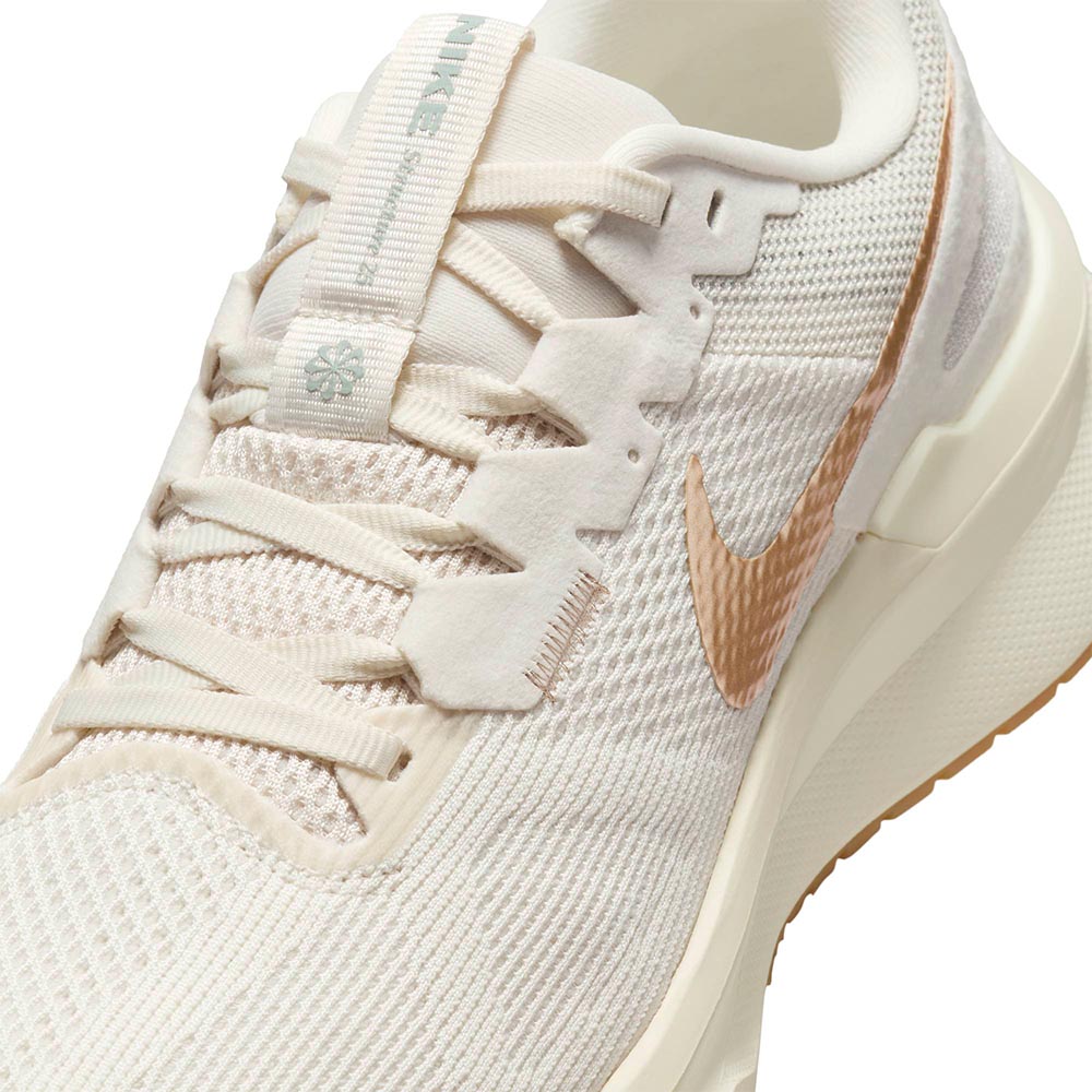 Nike Air Zoom Structure 25 Joggesko Dame Hvit/Gull