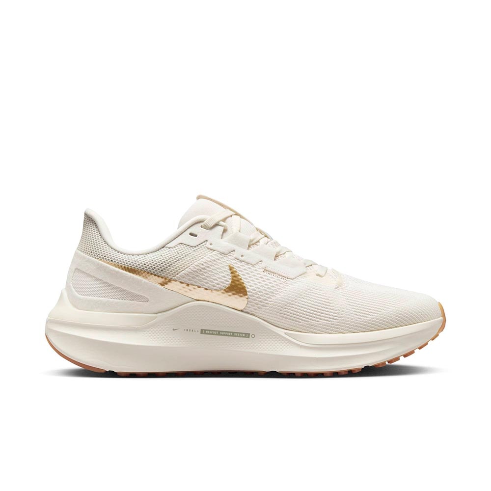 Nike Air Zoom Structure 25 Joggesko Dame Hvit/Gull