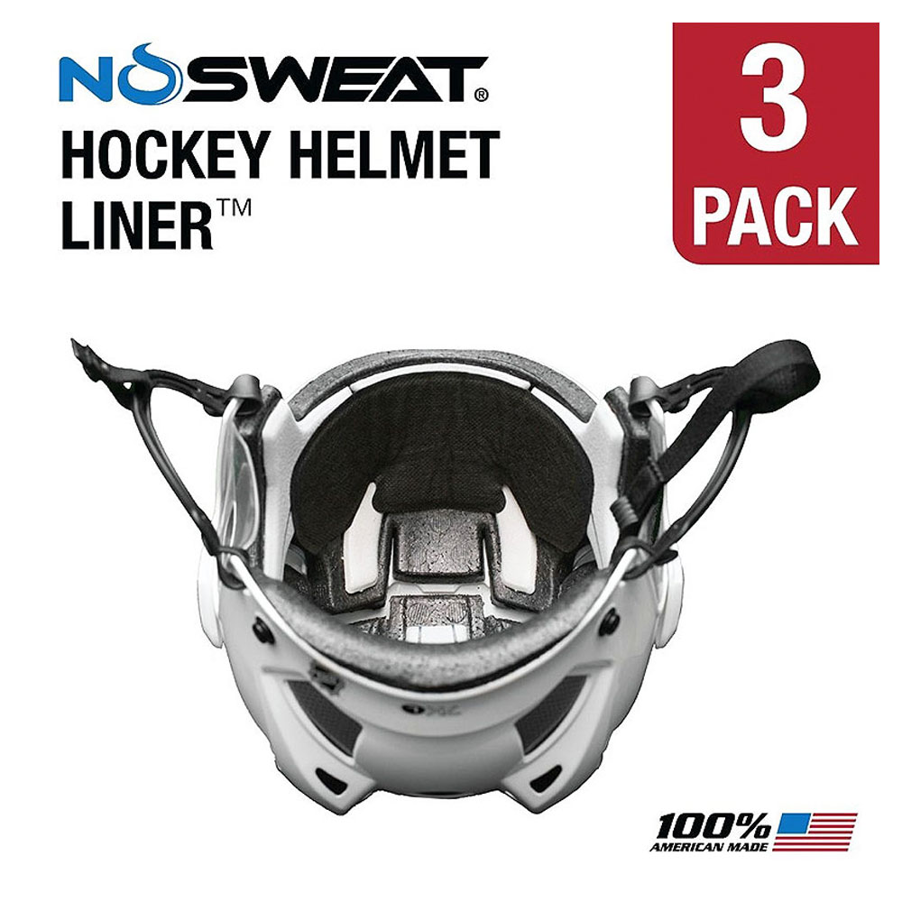 Torshov Sport NoSweat Hjelminnlegg Hockey 3-pack