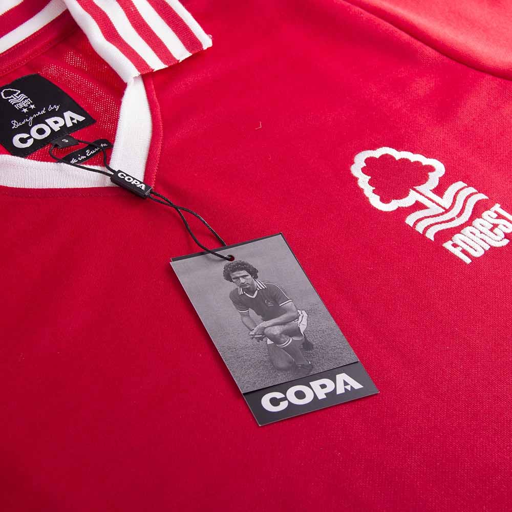 Copa Nottingham Forest 1976-1977 Retro Fotballdrakt Hjemme