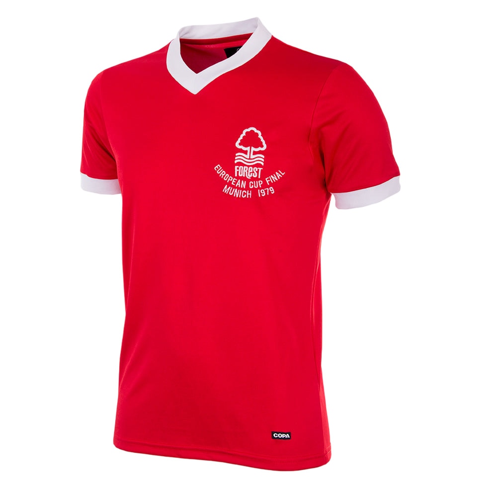 Copa Nottingham Forest 1979 European Cup Final Retro Fotballdrakt Hjemme