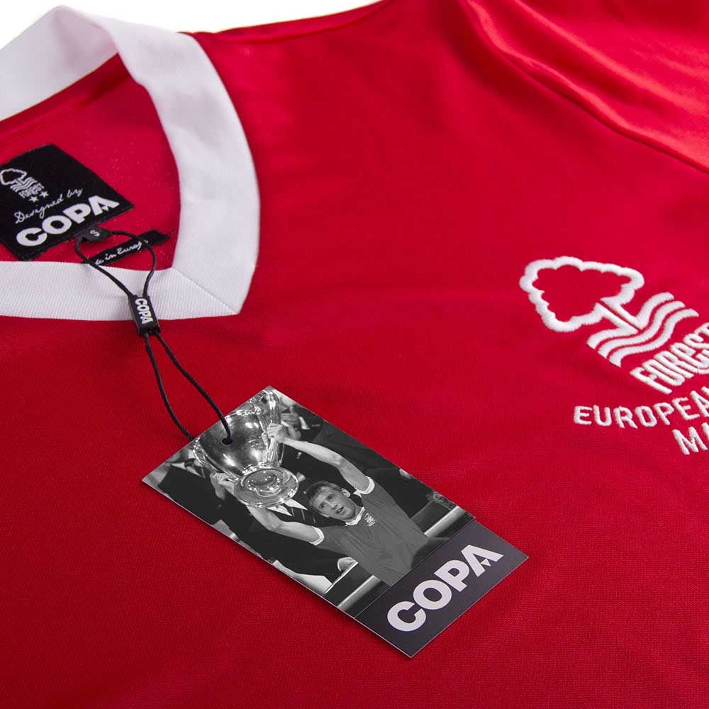 Copa Nottingham Forest 1979 European Cup Final Retro Fotballdrakt Hjemme