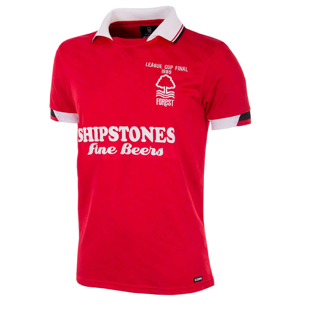 Copa Nottingham Forest 1988-1989 Retro Fotballdrakt Hjemme