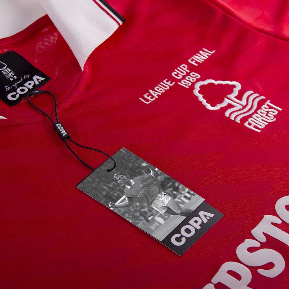 Copa Nottingham Forest 1988-1989 Retro Fotballdrakt Hjemme