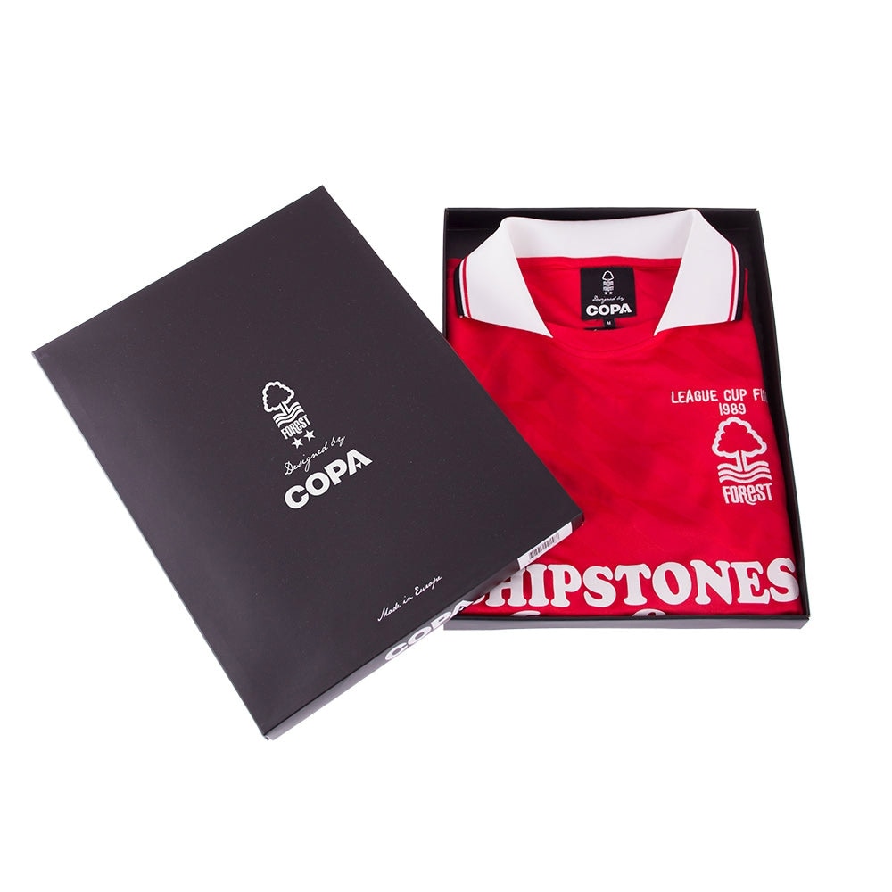 Copa Nottingham Forest 1988-1989 Retro Fotballdrakt Hjemme