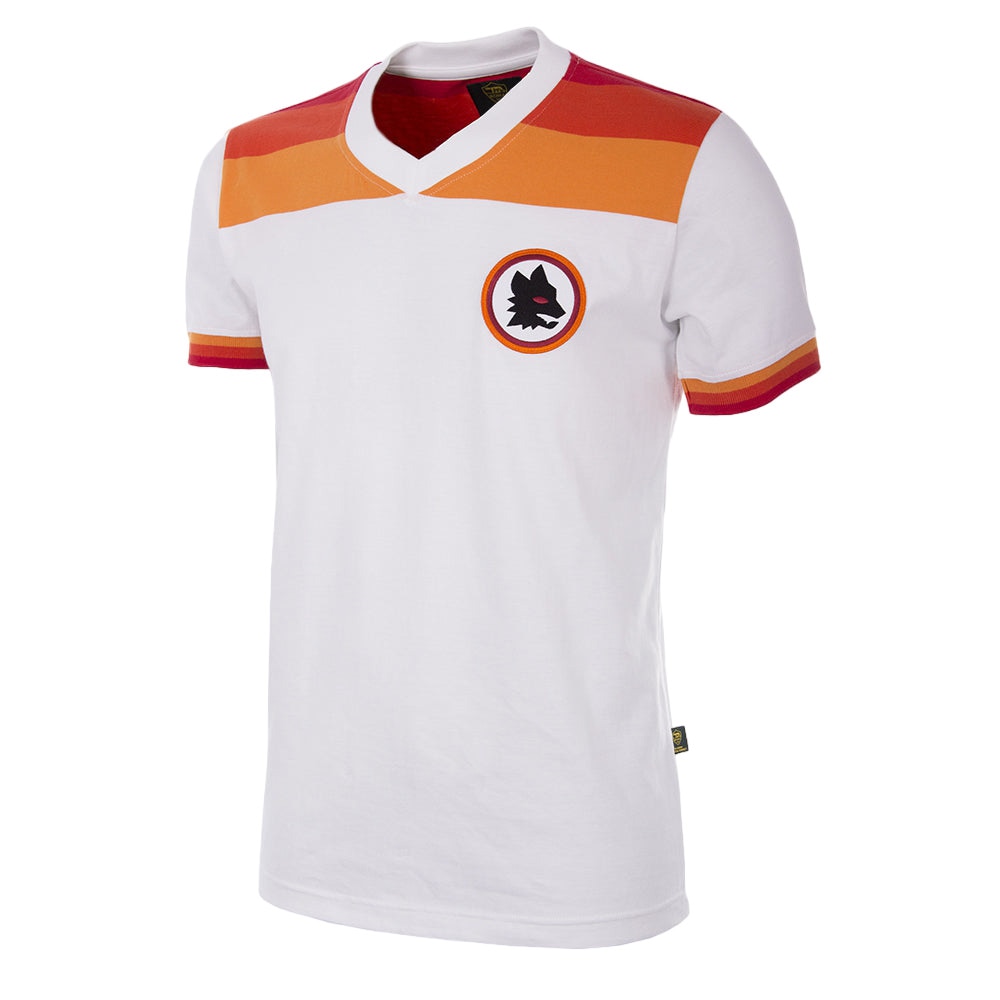 Copa AS Roma 1978-1979 Retro Fotballdrakt Borte 