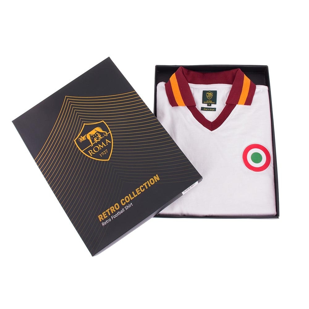 Copa AS Roma 1980-1981 Retro Fotballdrakt Borte