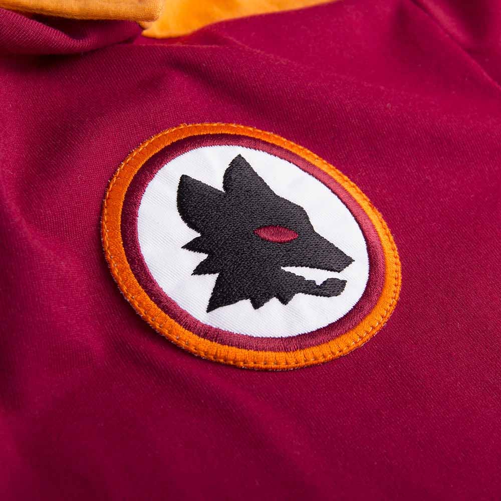 Copa AS Roma 1980 Retro Fotballdrakt Hjemme 