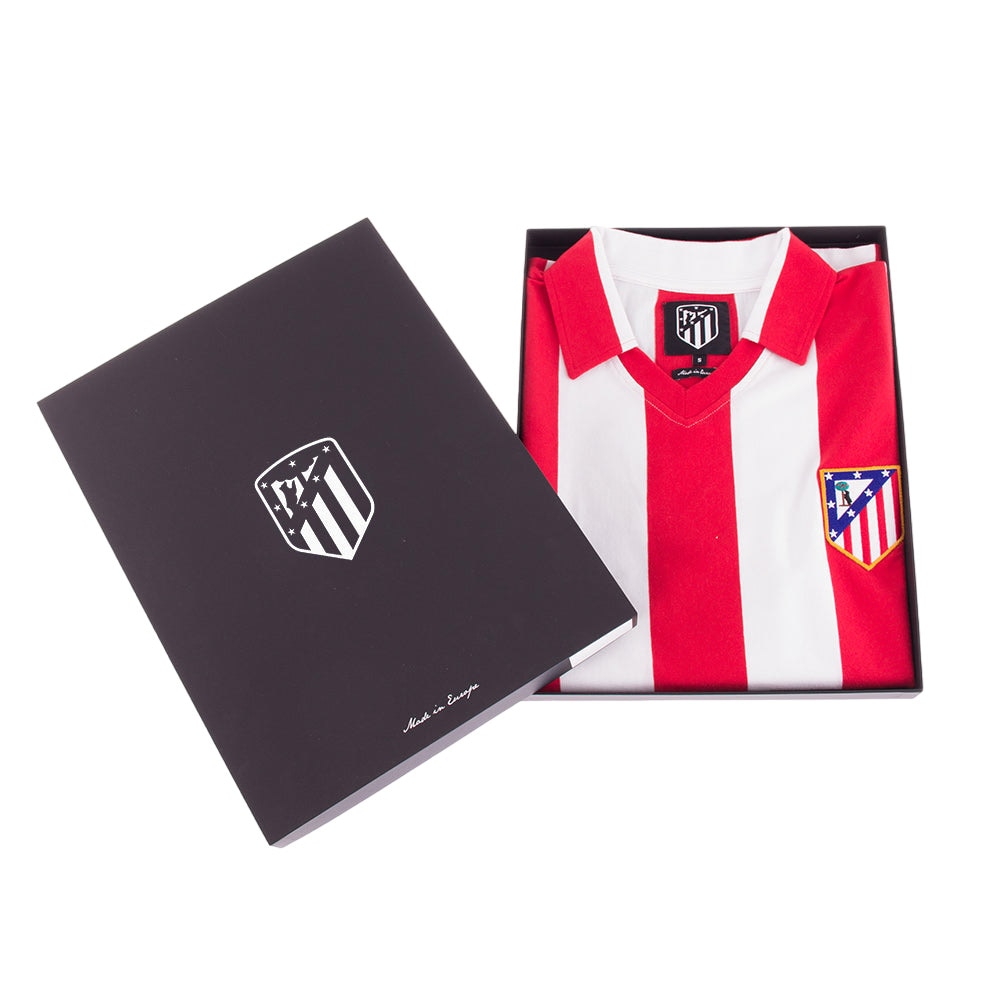 Copa Atletico Madrid 1970-1971 Retro Fotballdrakt Hjemme 