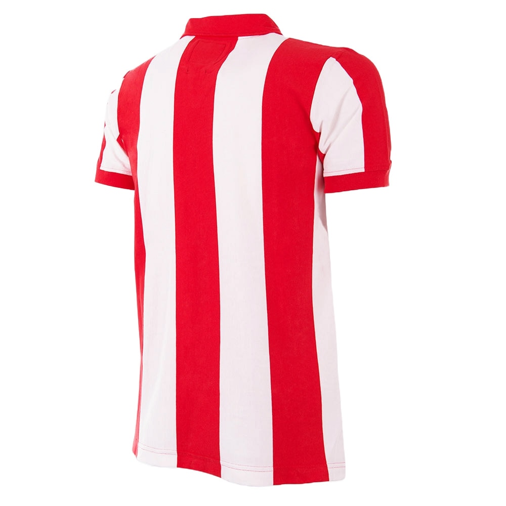 Copa Atletico Madrid 1985-1986 Retro Fotballdrakt Hjemme