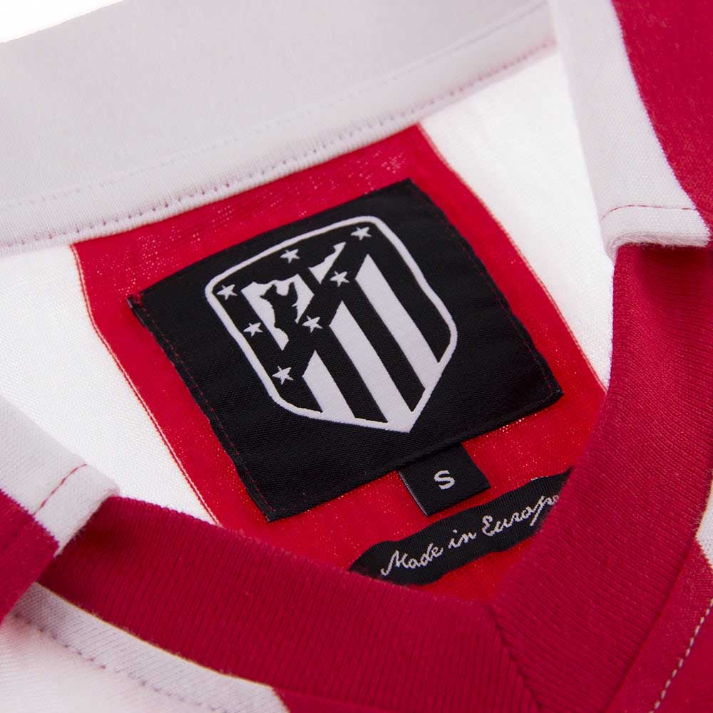 Copa Atletico Madrid 1985-1986 Retro Fotballdrakt Hjemme