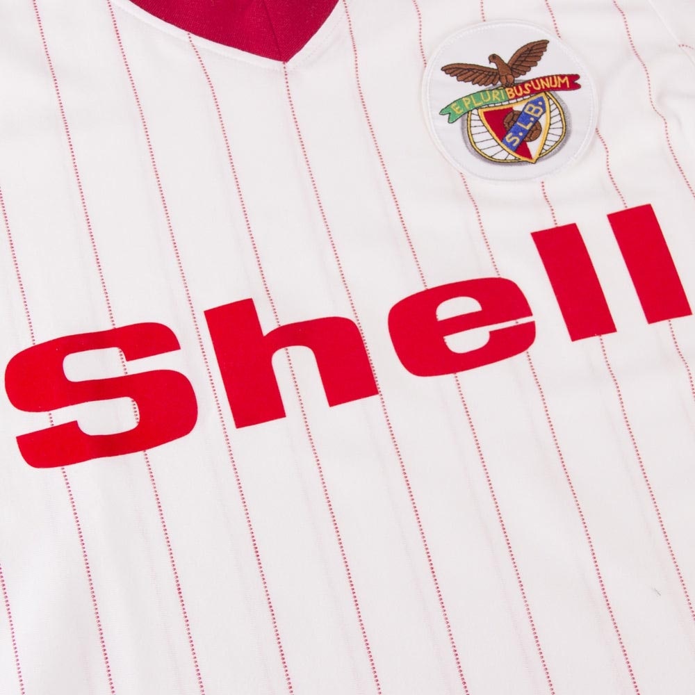 Copa SL Benfica 1985-1986 Retro Fotballdrakt Borte 