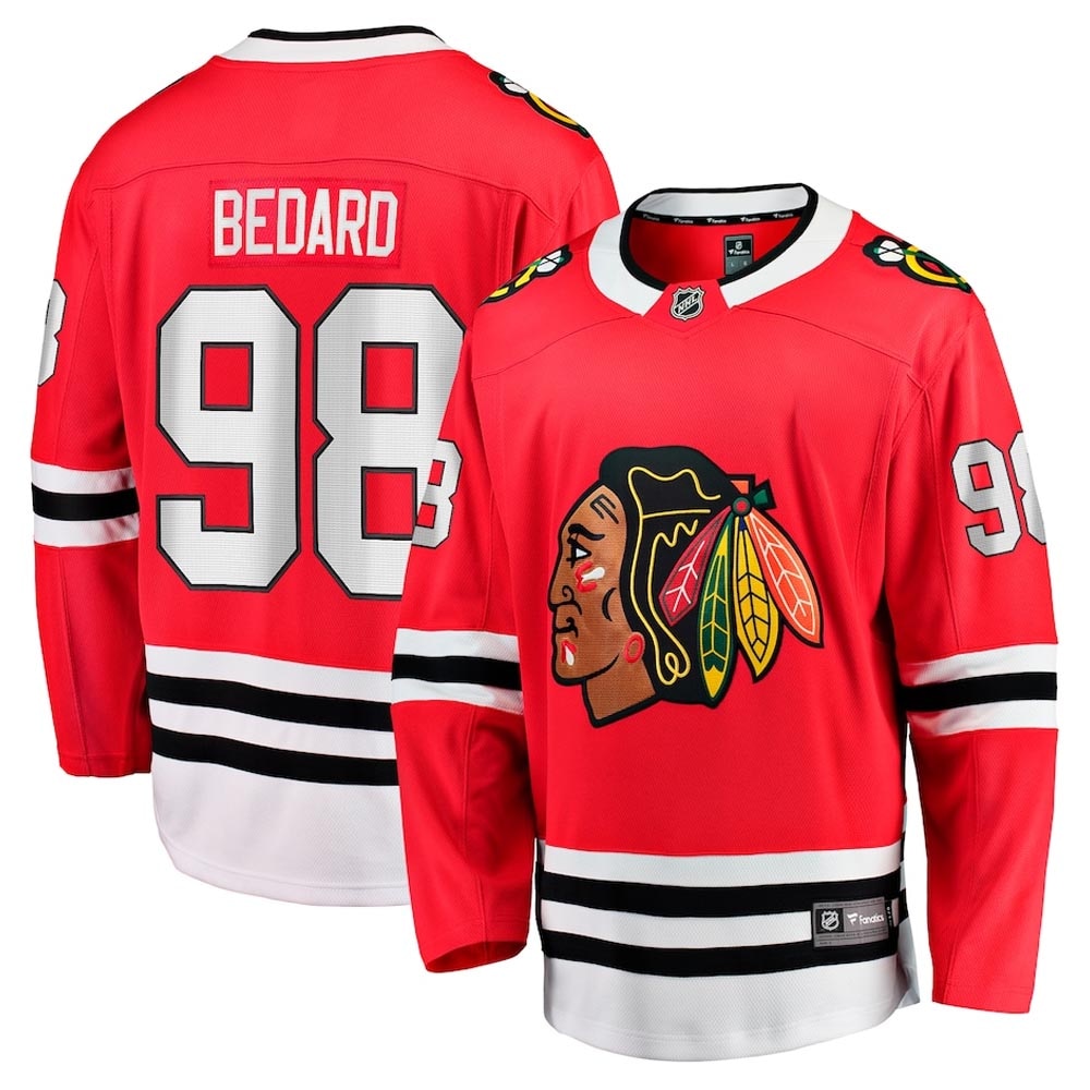 Fanatics NHL Breakaway Hockeydrakt Chicago Blackhawks Bedard 98