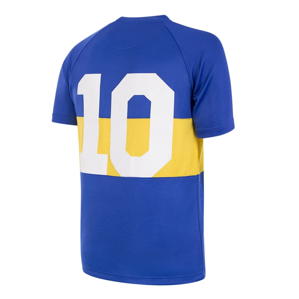 Copa Maradona X COPA Boca Juniors 1981-1982 Retro Fotballdrakt Hjemme