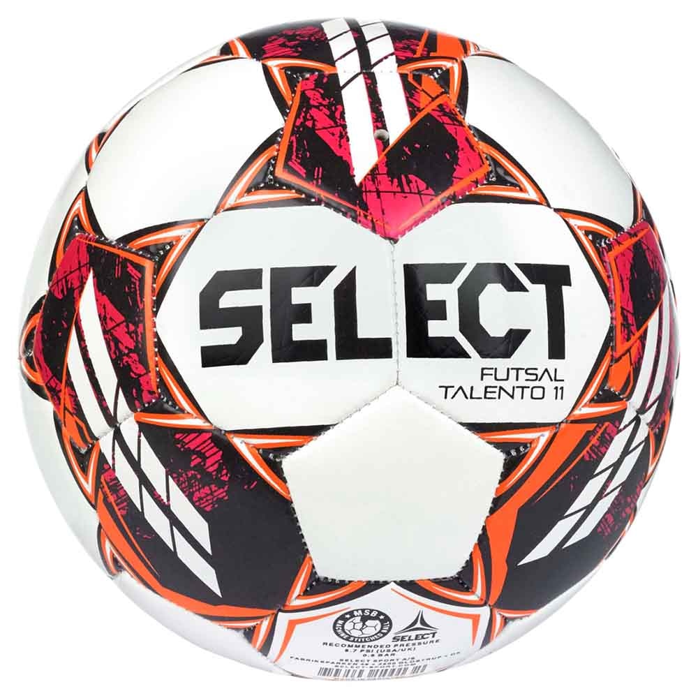 Select Futsal Talento 11 Fotball Barn Hvit/Oransje 