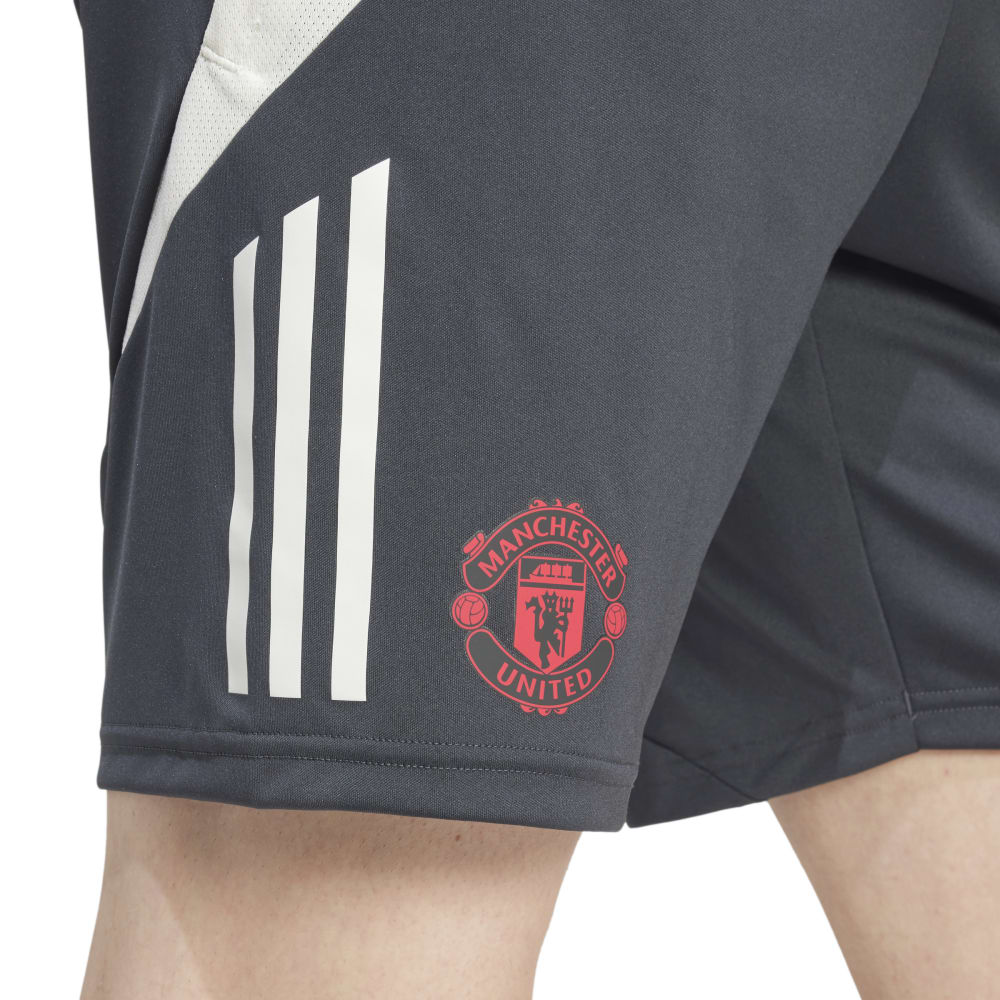 Adidas Manchester United Tiro Treningsshorts 24/25 Grå