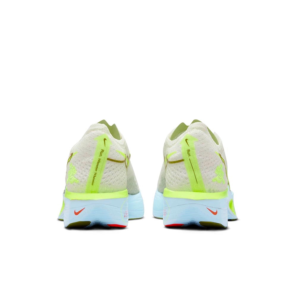 Nike ZoomX Vaporfly Next% 3 Joggesko Dame Beige/Blå/Volt