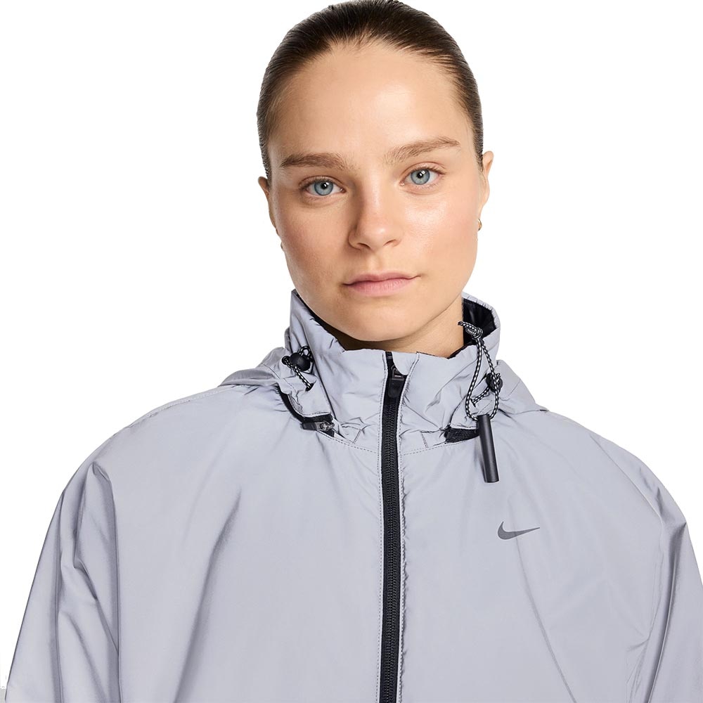 Nike Running Division Reflective Løpejakke Dame Grå