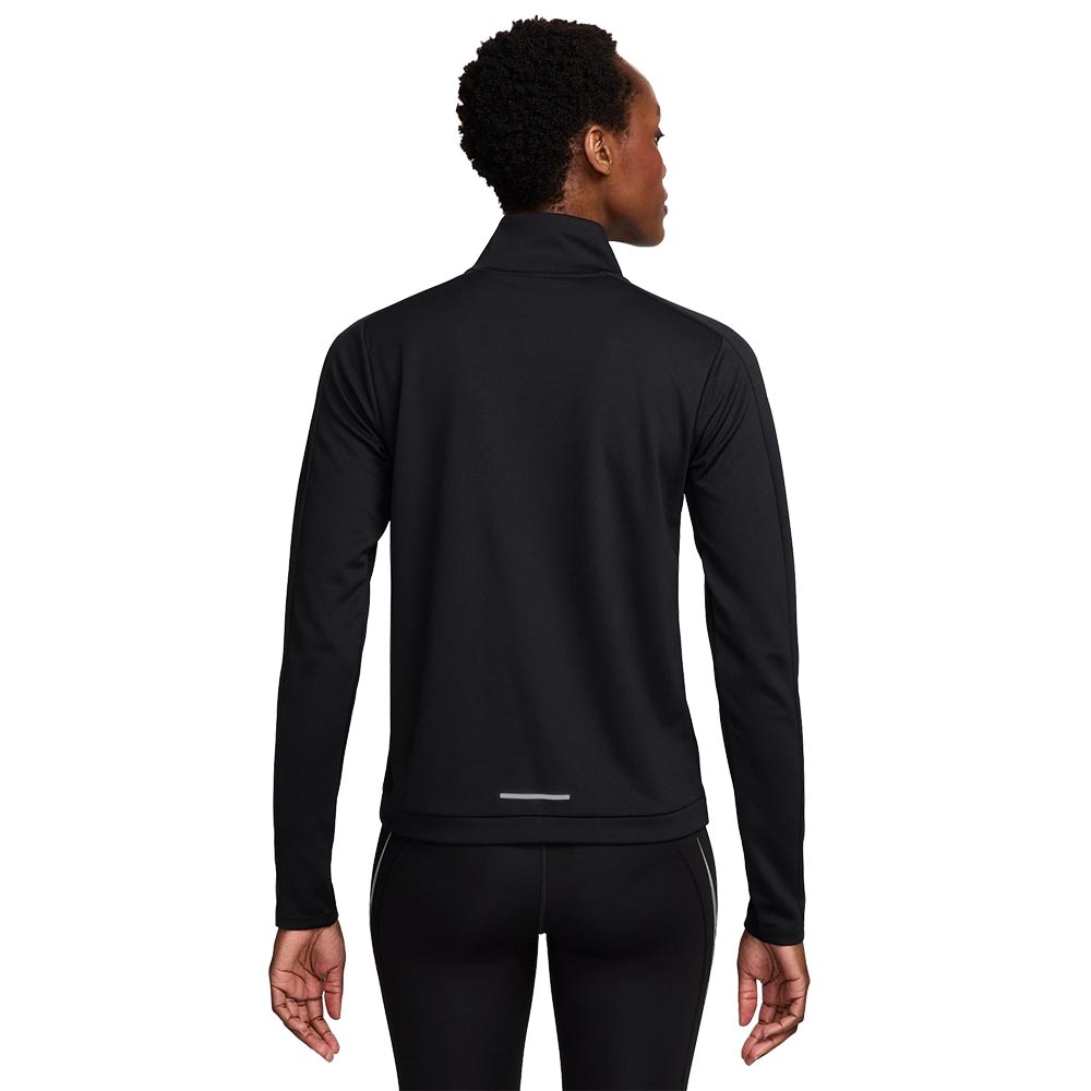 Nike Dri-Fit Swoosh Half-Zip Langermet Trøye Dame Sort