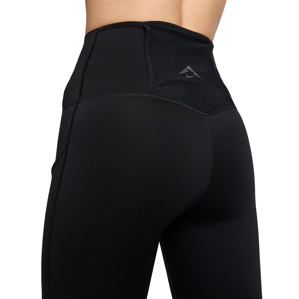 Nike Dri-Fit Trail Go High-Rise 7/8 Løpetights Dame Sort