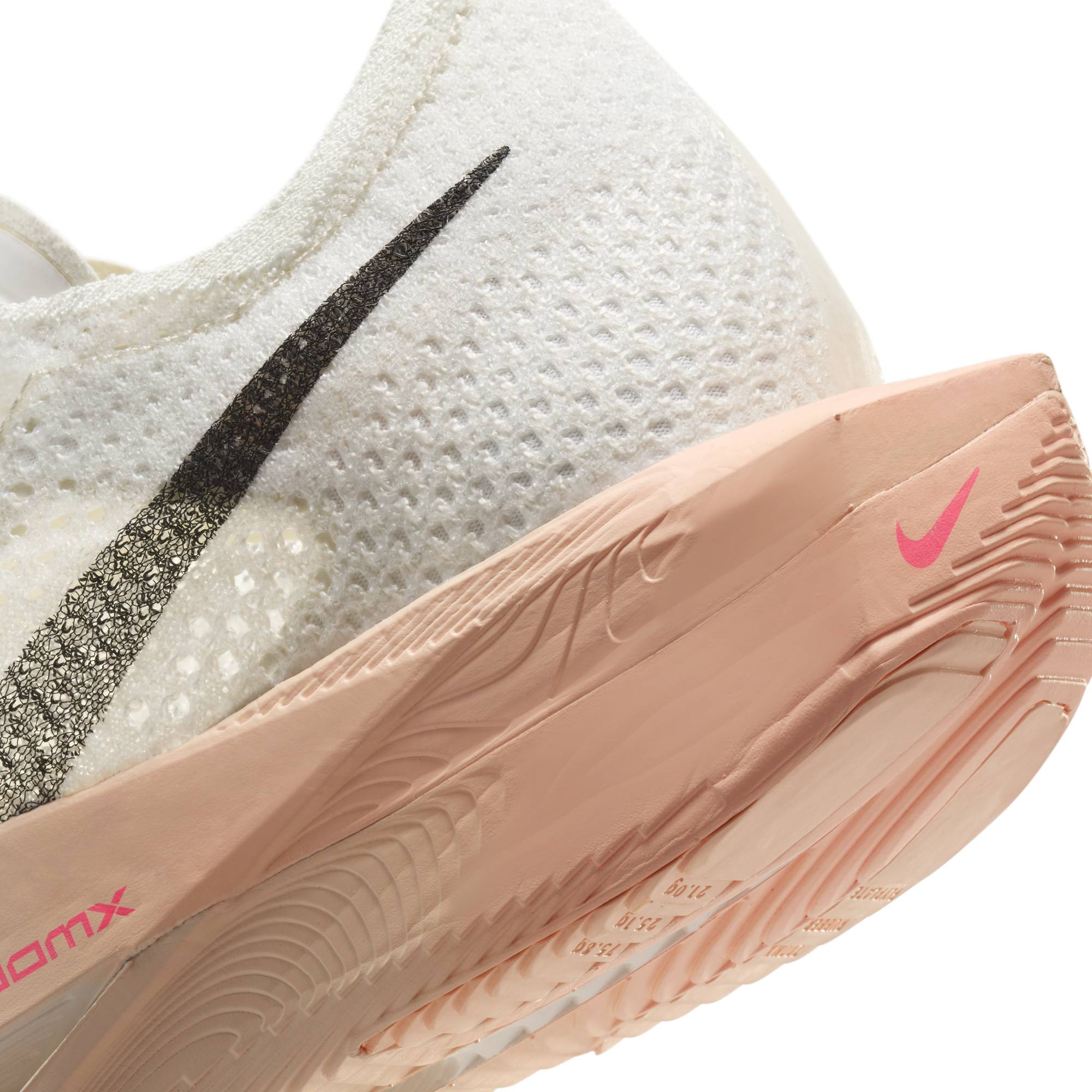 Nike ZoomX Vaporfly Next% 3 Joggesko Herre Hvit/Lys Rosa