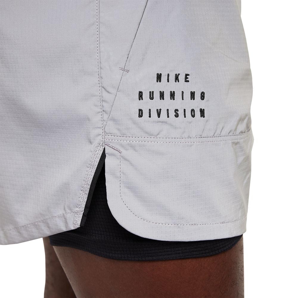 Nike Dri-Fit Running Division ADV Reflective 2in1 Løpeshorts Herre Grå