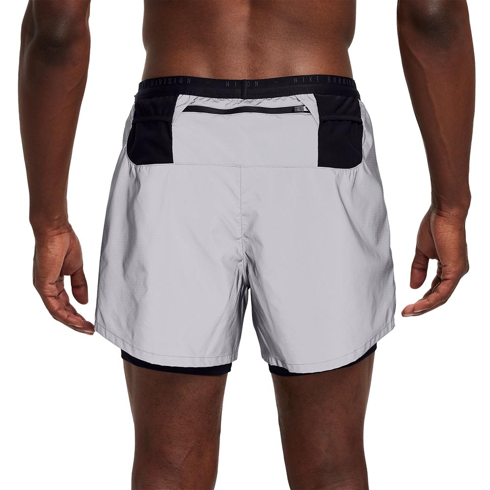 Nike Dri-Fit Running Division ADV Reflective 2in1 Løpeshorts Herre Grå