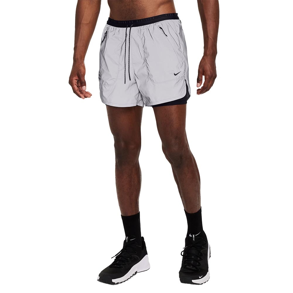 Nike Dri-Fit Running Division ADV Reflective 2in1 Løpeshorts Herre Grå