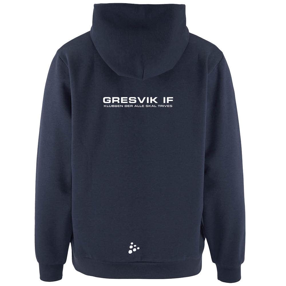 Craft Gresvik IF Hettegenser Marine