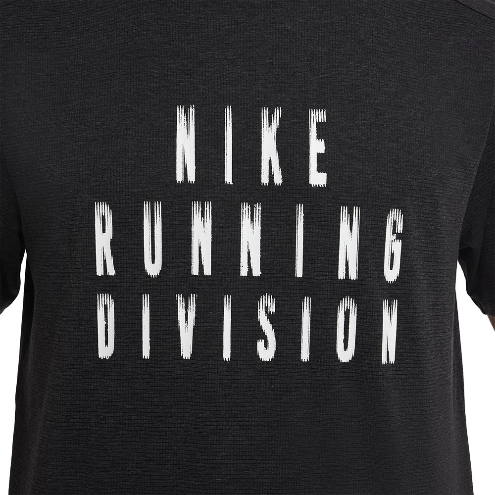 Nike Dri-Fit Rise 365 Running Division Kortermet Trøye Herre Sort