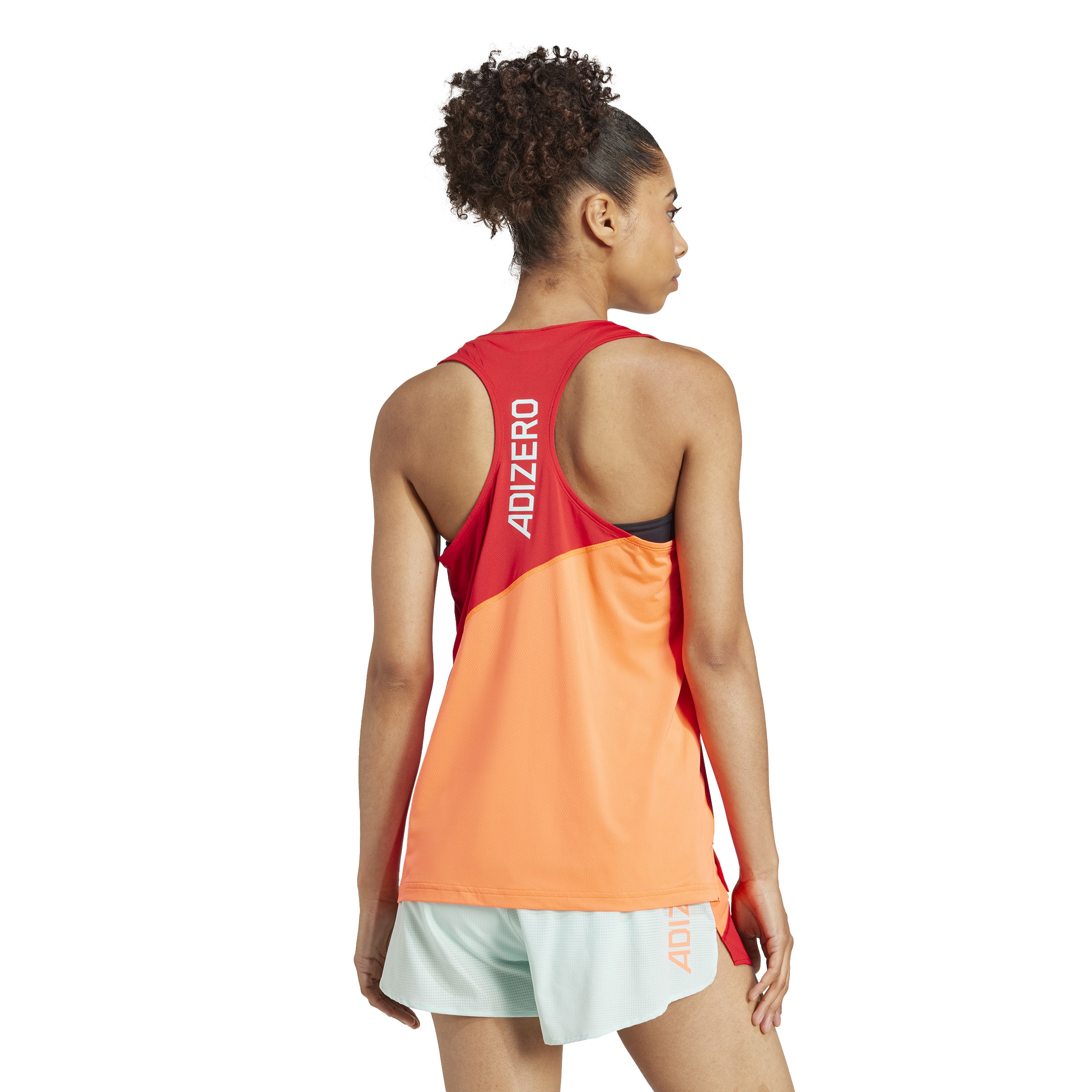 Adidas NYC Singlet Dame Rød/Oransje