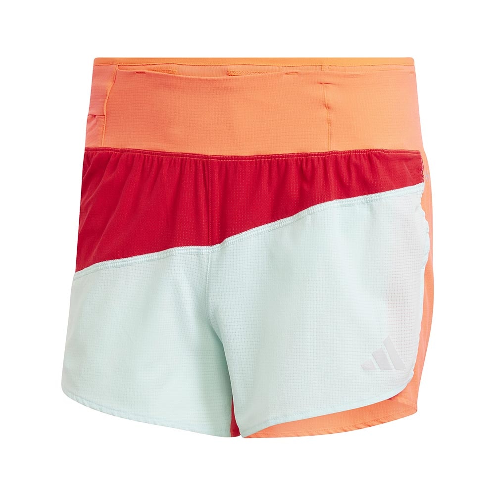 Adidas NYC Split Løpeshorts Herre Lys Blå/Rød/Oransje