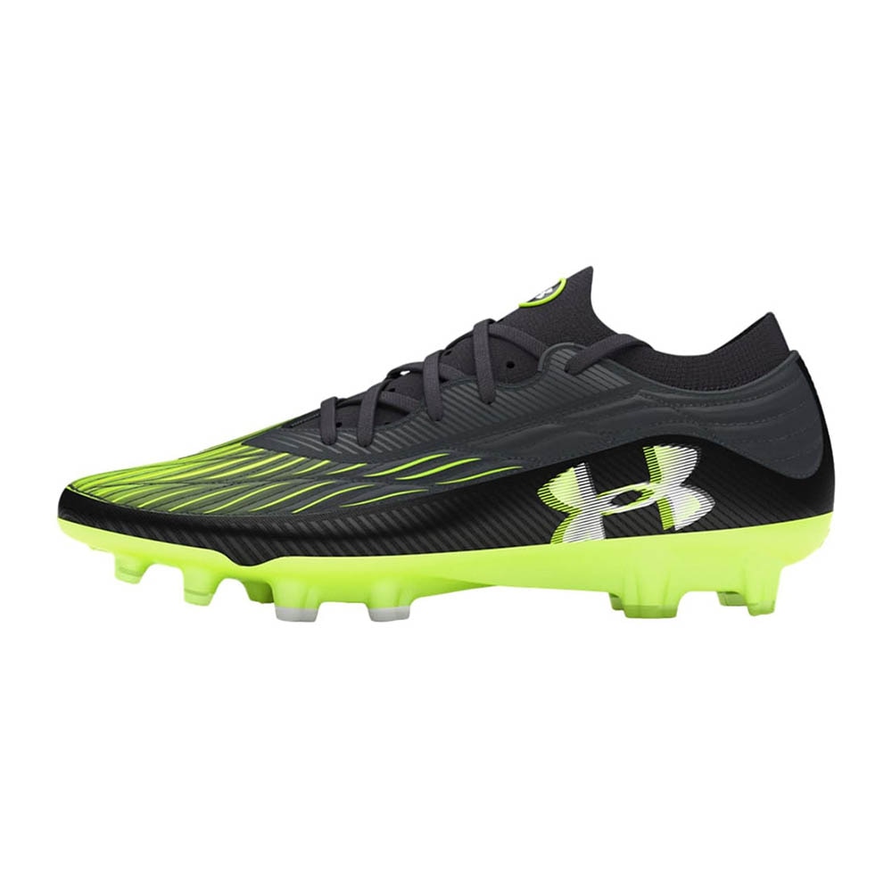 Under Armour Magnetico Elite 4 FG Fotballsko Sort/Grønn