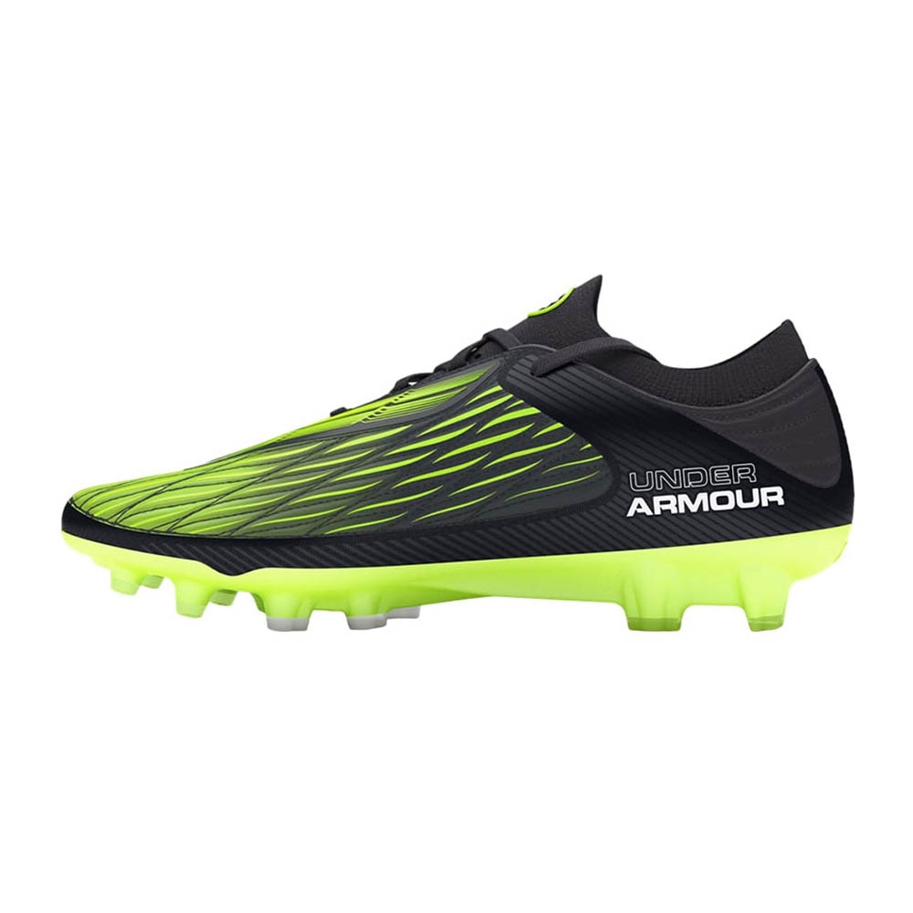 Under Armour Magnetico Elite 4 FG Fotballsko Sort/Grønn