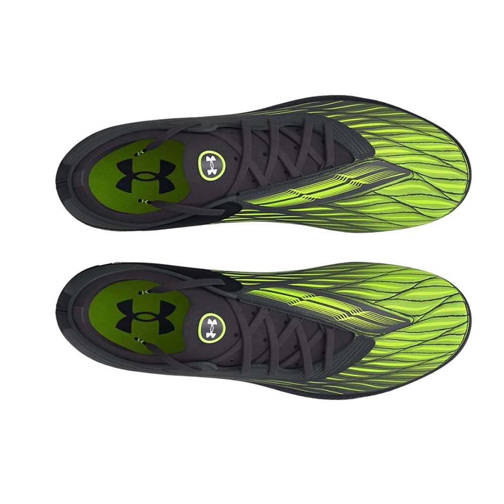 Under Armour Magnetico Elite 4 FG Fotballsko Sort/Grønn