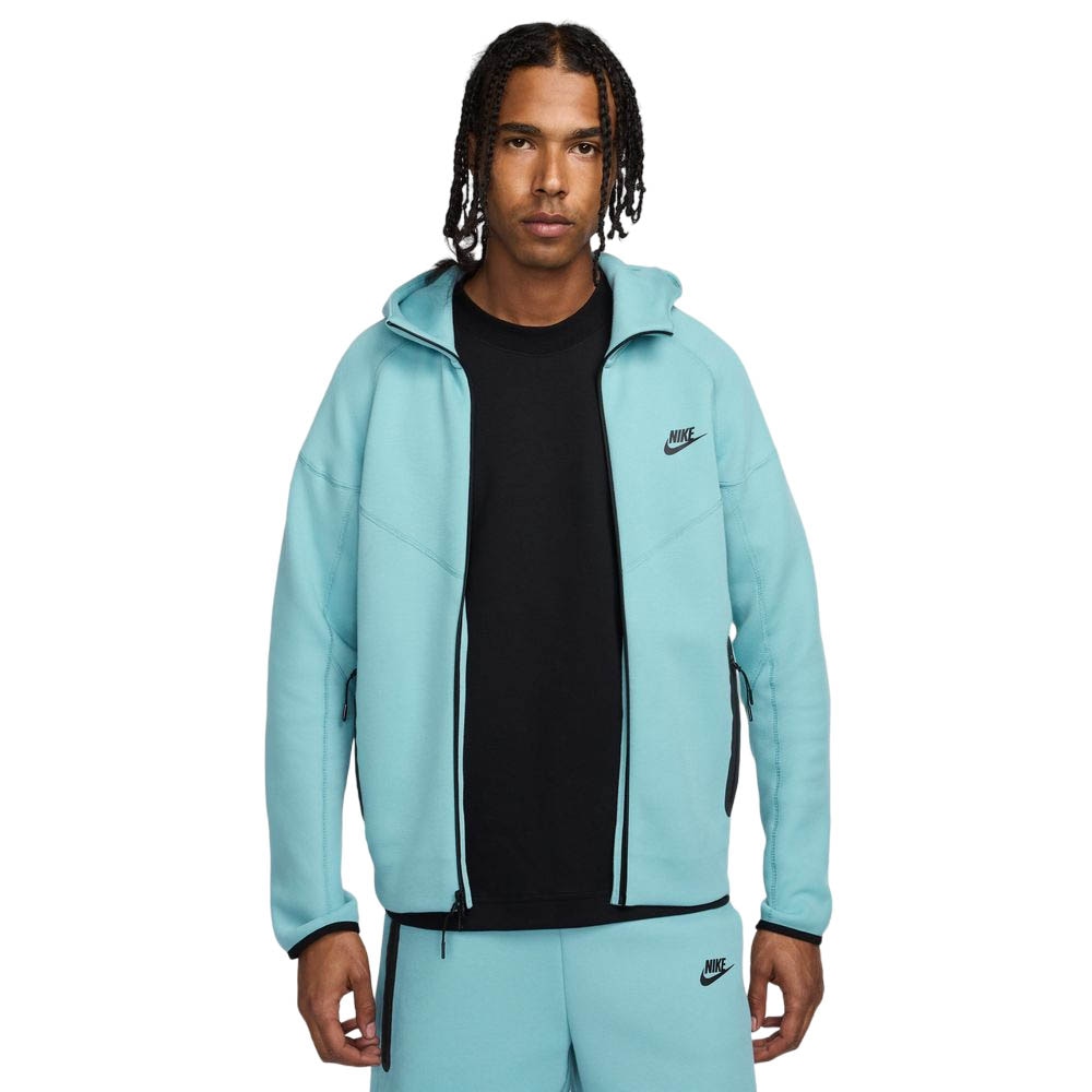 Nike NSW Tech Fleece FullZip Hettegenser Turkis