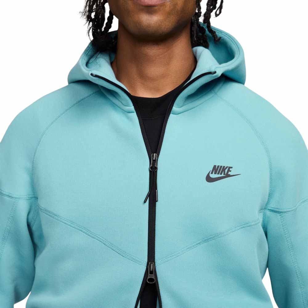 Nike NSW Tech Fleece FullZip Hettegenser Turkis