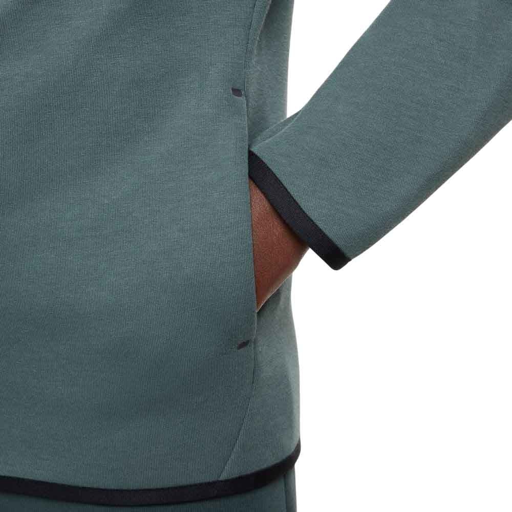 Nike NSW Tech Fleece Full-Zip Hettegenser Barn Grå