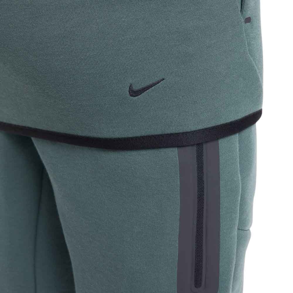 Nike NSW Tech Fleece Full-Zip Hettegenser Barn Grå