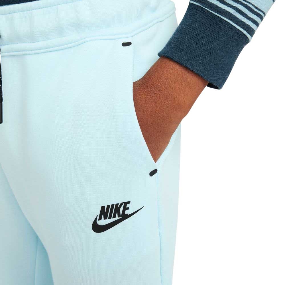 Nike NSW Tech Fleece Fritidsbukse Barn Lyseblå/Sort